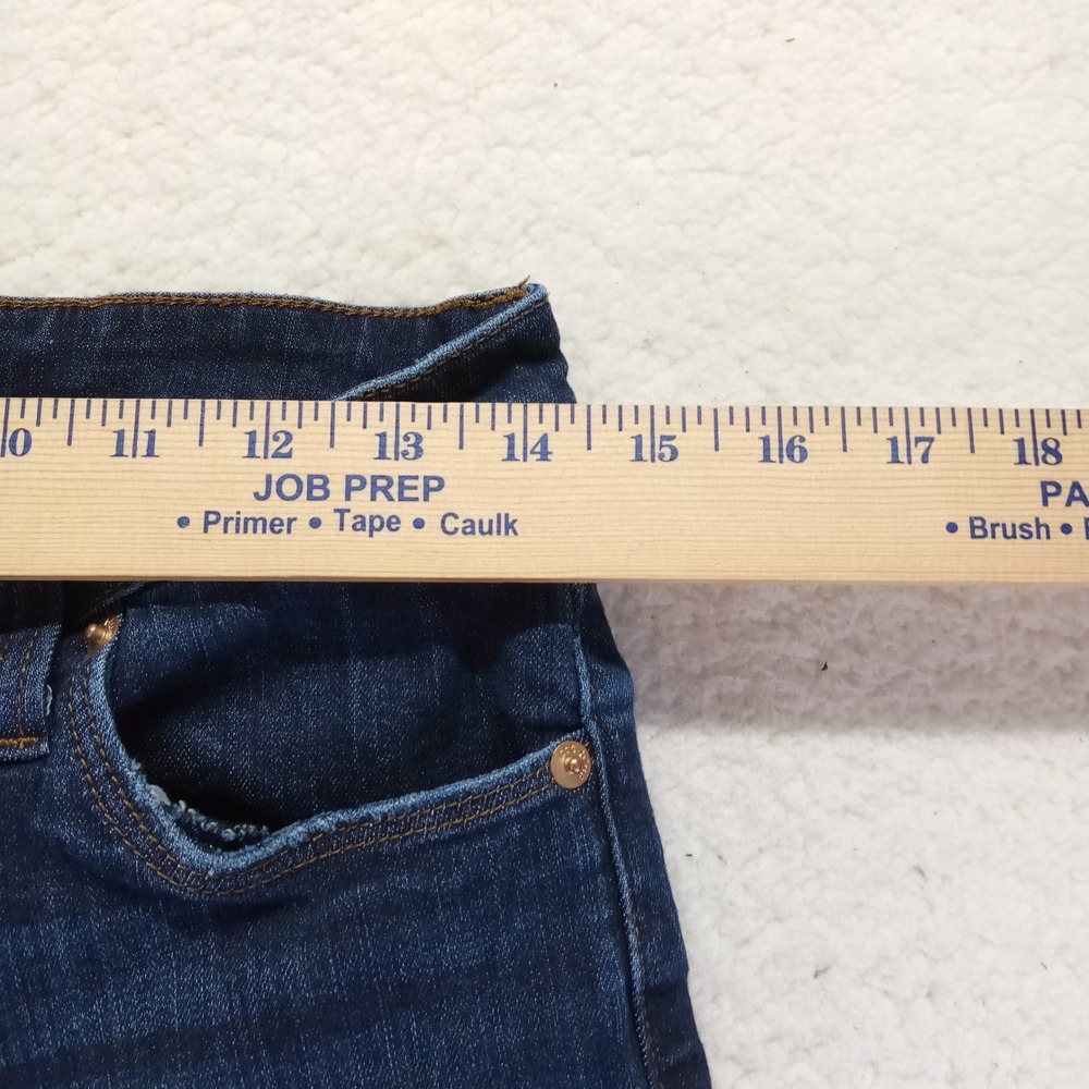 STS Blue Ellie High Rise Skinny Jeans Dark Wash Raw Hem 28 EP1610JM1R Womens‎ - Picture 6 of 11